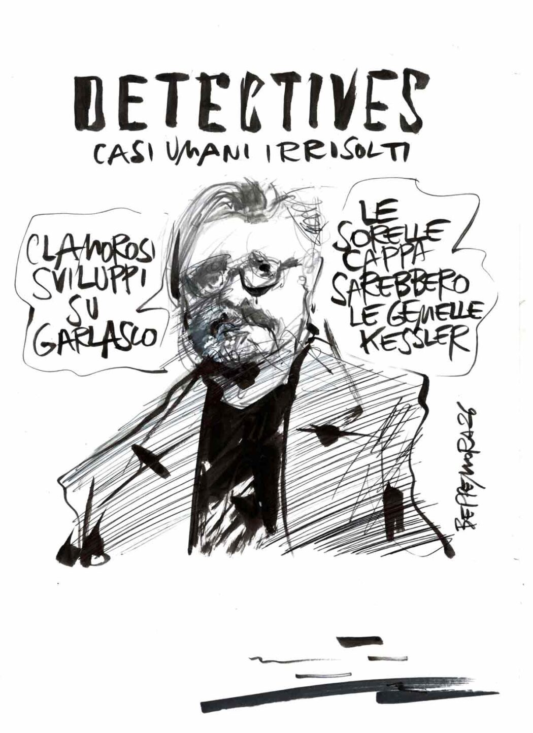 La vignetta di Beppe Mora