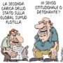 Copertina di La vignetta di Franzaroli