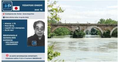 Copertina di Cadavere nel Tevere: trovato il corpo di Ohashi Yoshiyuki, 71enne giapponese scomparso