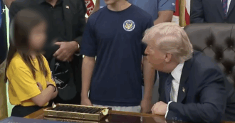 Copertina di Trump alla bambina: “Riesci a schiacciare a pallavolo con la tua altezza? Meglio se giochi a calcio”