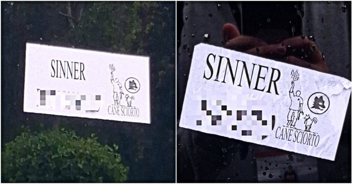 A Roma spuntano adesivi omofobi contro Sinner: la polemica per la finale degli Internazionali e l’orario del derby