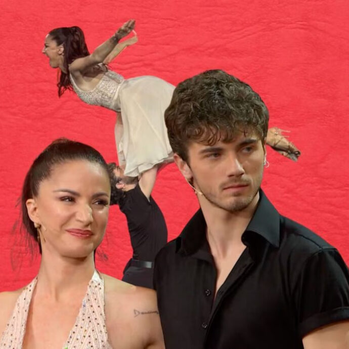 “Impazzisco! Io lancio petali di rosa, io lancio i petali”: Andrea Delogu al settimo cielo per la proposta di matrimonio dell’amico Nikita Perotti e Anastasia Kuzmina
