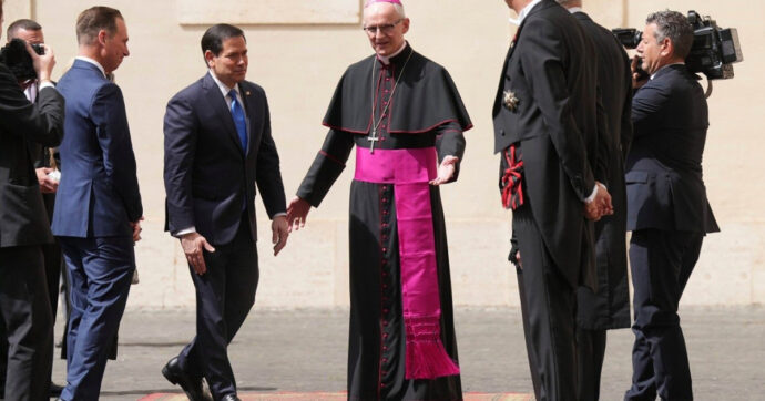 Il segretario di Stato Usa Marco Rubio ha incontrato Papa Leone XIV in Vaticano
