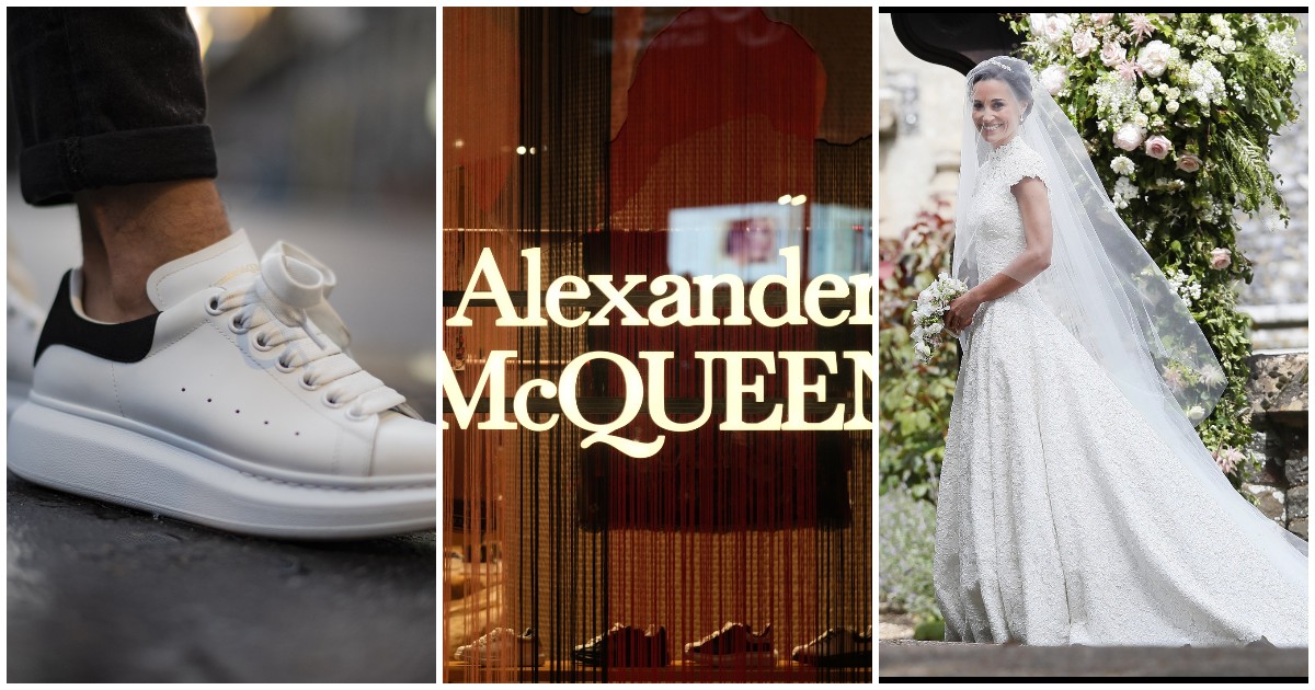 Dall’abito da sposa di Kate Middleton alle sneakers bianche: perché Alexander McQueen è in crisi