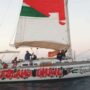 Copertina di In rotta verso Gaza: riparte  Holy Blue,  abbordata e riparata
