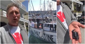 Copertina di “Uno sconoscuto si è infiltrato nel gruppo della Flotilla”: il racconto dell’inviato del Fatto Mantovani