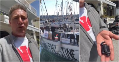 Copertina di “Uno sconoscuto si è infiltrato nel gruppo della Flotilla”: il racconto dell’inviato del Fatto Mantovani