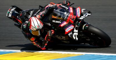 Copertina di MotoGp Francia: Zarco davanti nelle prove, ma a Le Mans l’incognita è la pioggia | Orari e dove vedere in tv qualifiche, Sprint e gara