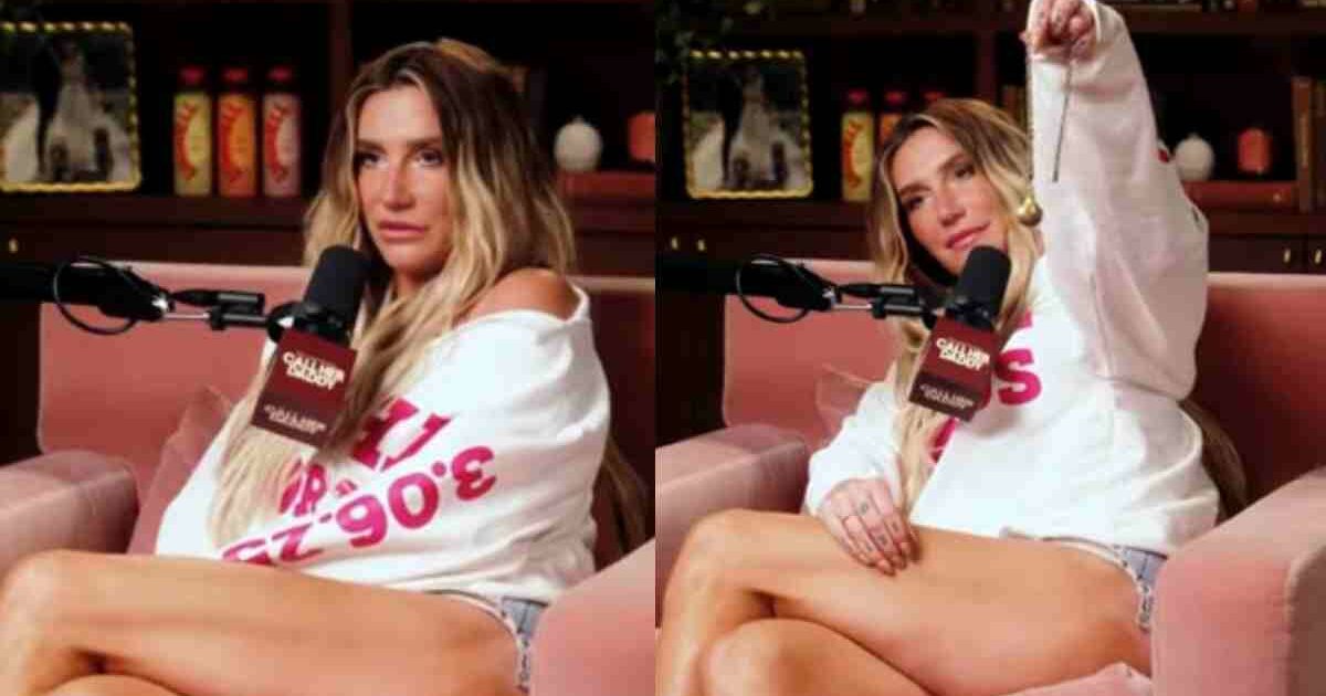 “Porto al collo un pezzo della mia placenta. Io e mia mamma l’abbiamo messa nel frullatore e poi inserita in una collana. Apre il terzo occhio”: le parole di Kesha