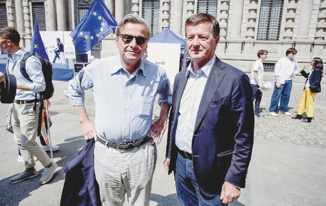 Calenda, Gori&C., prove di larghe intese al raduno per la Ue: “La Russia ci invade”