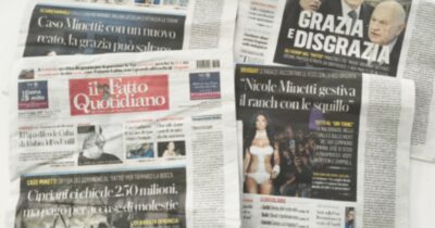 Copertina di Quel sogno di far tacere “Il Fatto”