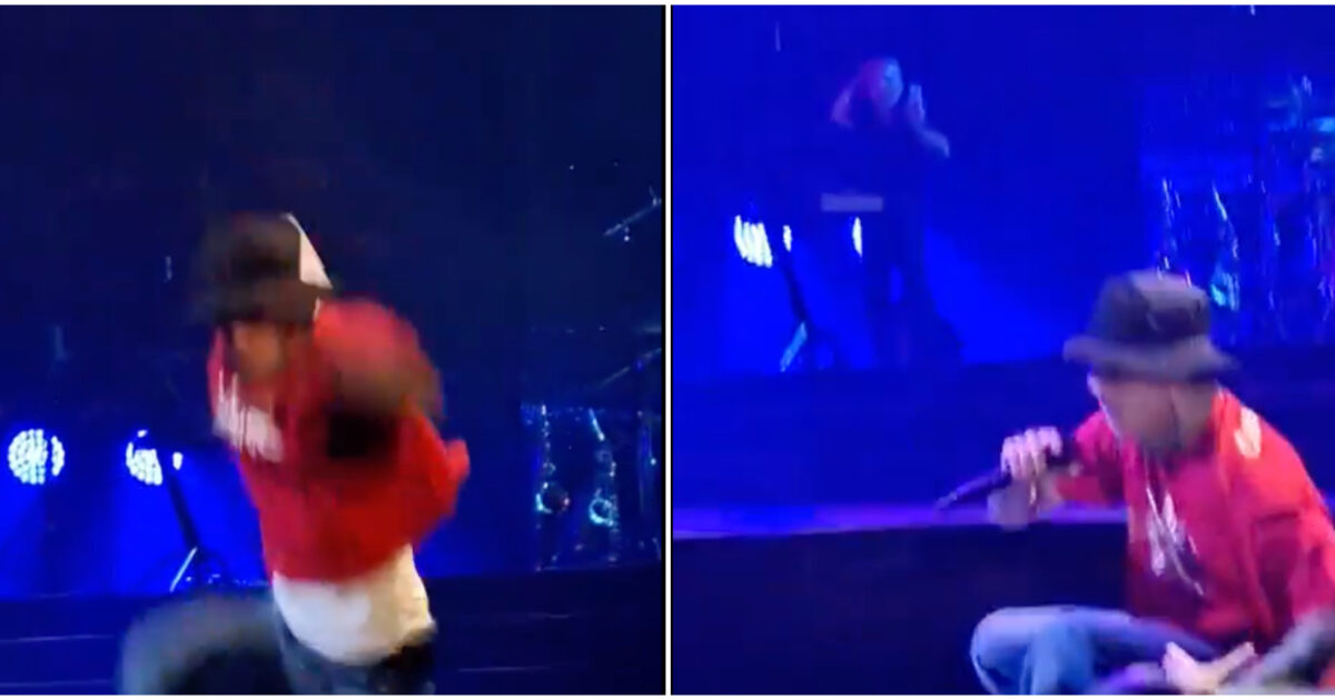 “Ci vuole molto più per uccidermi, non basta cadere dal palco. Dovete spararmi”: Blanco scivola nella buca a Bologna mentre canta – IL VIDEO