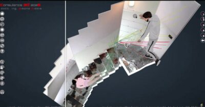 Copertina di Garlasco, la ricostruzione dell’omicidio di Chiara Poggi in 3D con l’avatar di Andrea Sempio sulla scena del crimine