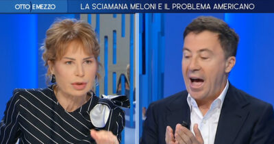 Copertina di Scontro Bocchino-Gruber: “Guerra all’Iran giusta se fosse stata gestita meglio”. “È contro tutte le regole del diritto internazionale”