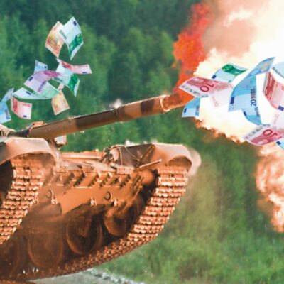 Copertina di Guerra, utili per 740 miliardi. A marzo profitti saliti del 20%