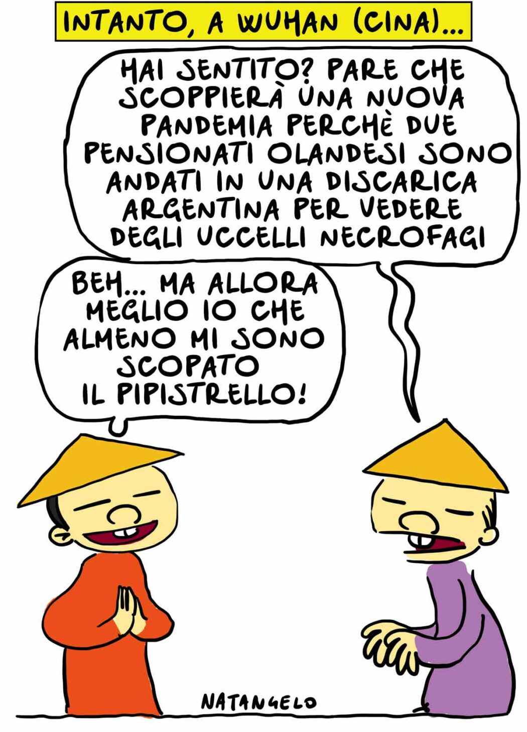 La vignetta di Natangelo