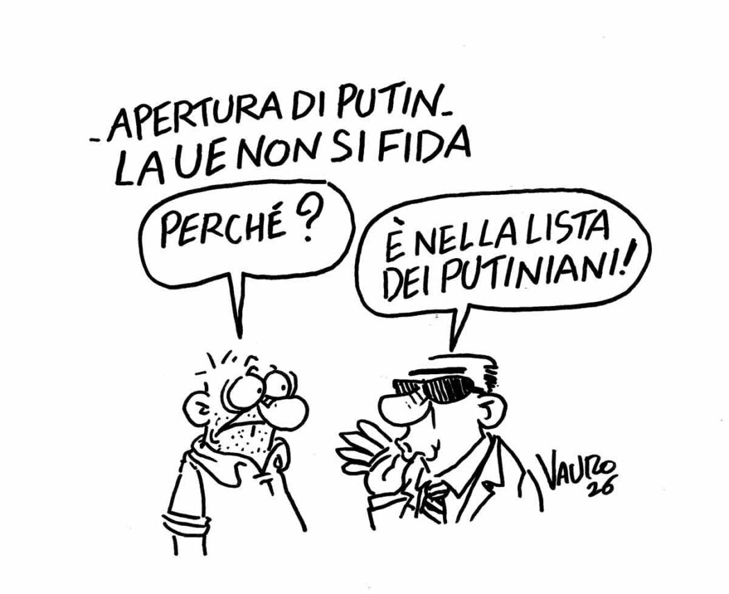 La vignetta di Vauro