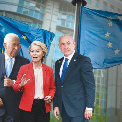 Copertina di L’Ue dice no a Putin sul mediatore. E sì a sanzioni annacquate a Israele