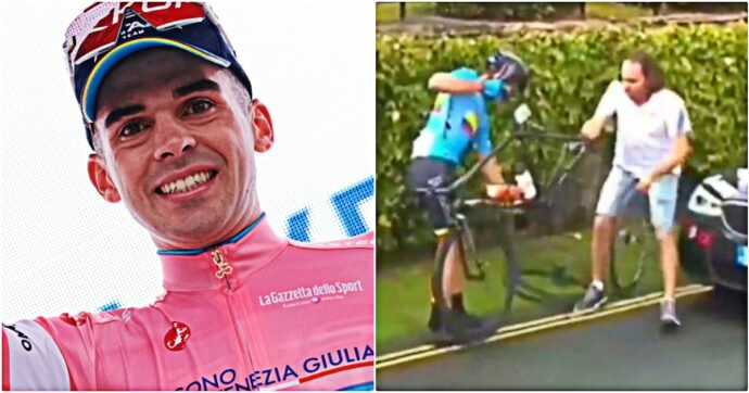 La maglia rosa Thomas Silva e quel gesto del padre Alvaro che aiutò un ciclista in lacrime sul ciglio della strada