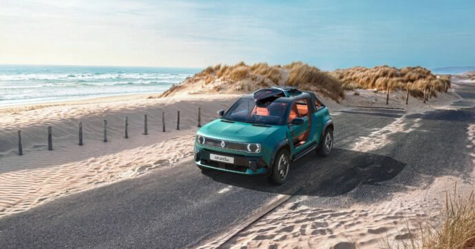 Renault 4 JP4x4 Concept, debutto mondiale al Roland-Garros per la “beach buggy” elettrica – FOTO