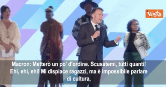 Copertina di Macron rimprovera il pubblico durante un summit in Kenya: “Fate troppo rumore, se non siete interessati andate fuori”