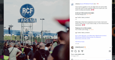 Copertina di RCF Arena, la storia di una grande struttura senza una grande idea. Le mie nove domande