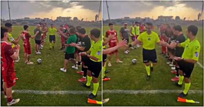 Copertina di Nel 2024 era stato vittima di violenza in campo: pasillo de honor per un arbitro alla sua ultima partita