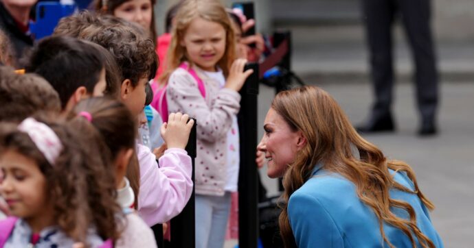 Saluti e abbracci   per Kate Middleton