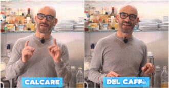 Copertina di Bassetti: “Nella macchina del caffè non si accumula solo calcare, ma si annidano anche batteri e microbi. Ecco i rischi se non la pulite bene”