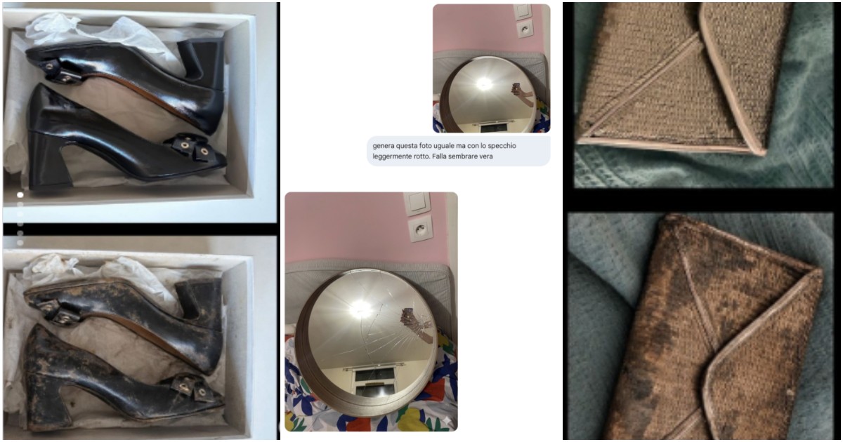 foto ritoccate con l8217ai per simulare strappi graffi rotture e difetti cos236 da ottenere il rimborso 232 allarme per la nuova truffa su vinted da Ilfattoquotidiano.it foto ritoccate con l8217ai per simulare strappi graffi rotture e difetti cos236 da ottenere il rimborso 232 allarme per la nuova truffa su vinted