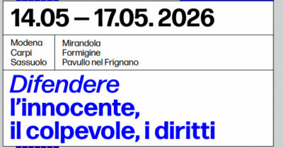 Copertina di Festival della Giustizia Penale 2026: tutti gli ospiti, il programma e i temi che si affronteranno a Modena