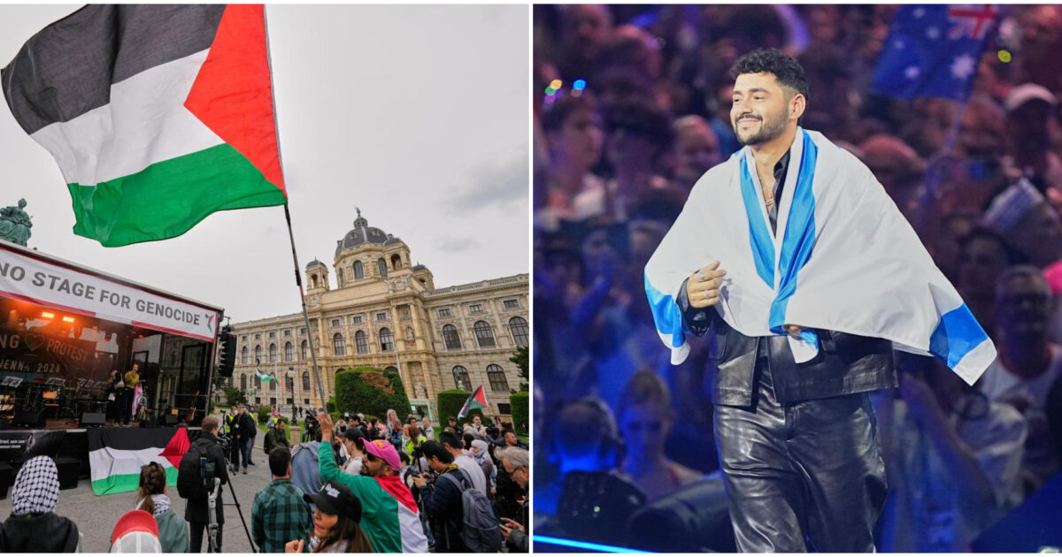 Eurovision 2026, 3mila manifestanti filo-palestinesi protestano a Vienna contro la partecipazione di Israele. Le autorità hanno predisposto controlli rafforzati