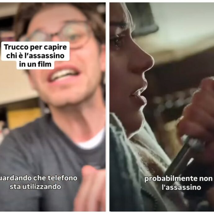 Apple, iPhone e thriller: il trucco virale per capire in un colpo d’occhio chi è l’assassino in un film
