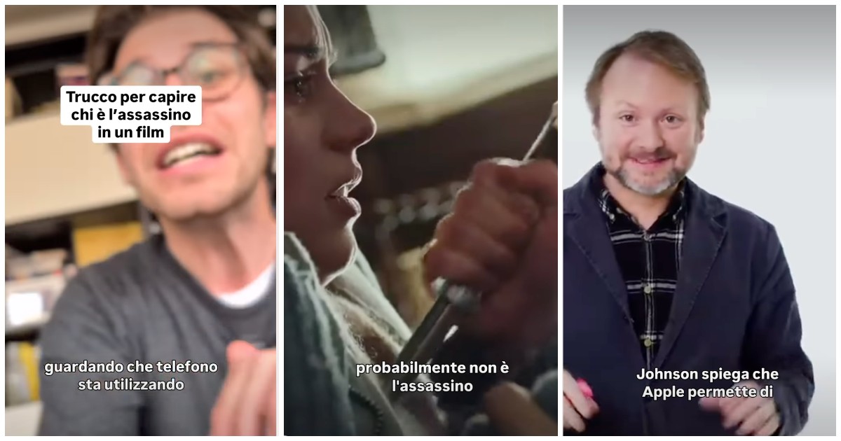 Apple, iPhone e thriller: il trucco virale per capire in un colpo d’occhio chi è l’assassino in un film