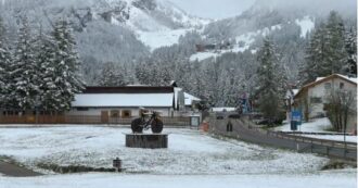 Torna la neve sulle Alpi, gli abitanti: "Era meglio averla a Natale, ma così non mancherà l'acqua"