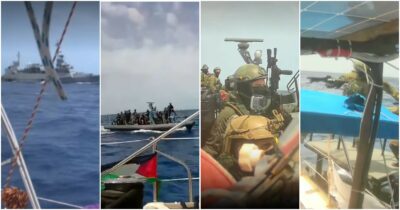 Copertina di Israele intercetta la Flotilla a Ovest di Cipro: uomini armati a bordo a 250 miglia da Gaza. L'inviato del Fatto: "Circondati da navi militari". L'Italia: "Garantire sicurezza nostri cittadini"