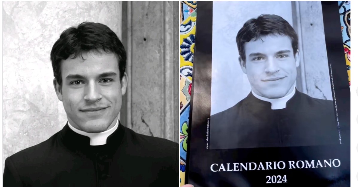 “Quella foto mi insegue da 23 anni, ma io non sono un prete”: la vera storia di Giovanni Galizia, il sacerdote “sexy” del calendario romano