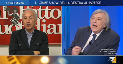 Copertina di Garlasco, la bordata di Travaglio a Freccero: “Era meglio che continuassi a occuparti di tv anziché andar dietro ai bufalari del web”. Su La7