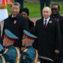 Copertina di Putin vola da Xi per riaffermare l’asse Russia-Cina: “Lavoriamo per la pace”. E Mosca annuncia tre giorni di esercitazioni nucleari