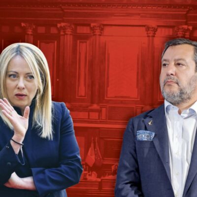 Copertina di Riarmo: la destra lo cancella, ma poi ci ripensa. Meloni e Crosetto anti-Lega