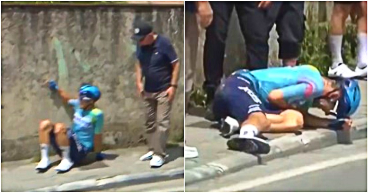 ballerini si ritira dal giro d8217italia l8217azzurro cade in curva e saluta la corsa dopo il successo a napoli da Ilfattoquotidiano.it ballerini si ritira dal giro d8217italia l8217azzurro cade in curva e saluta la corsa dopo il successo a napoli