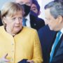 Copertina di Merkel o Draghi: su  Mosca e Kiev l’Ue è senza idee 