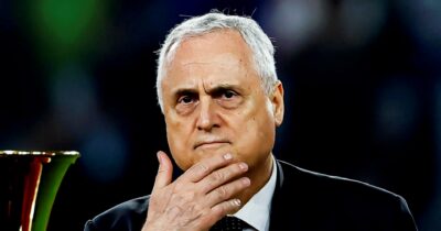 Copertina di Lotito sui tifosi laziali: “Stic… della protesta”