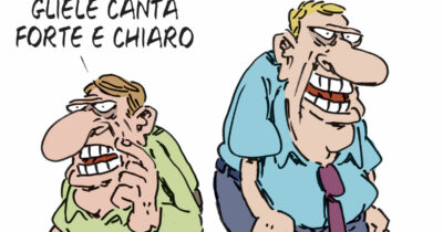 Copertina di La vignetta di Franzaroli