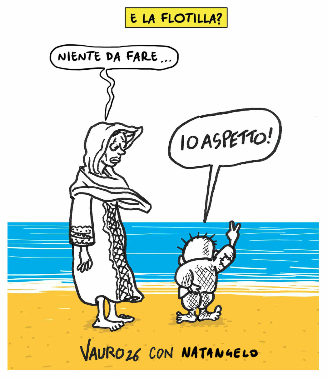 La vignetta di Vauro