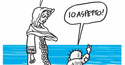 Copertina di La vignetta di Vauro