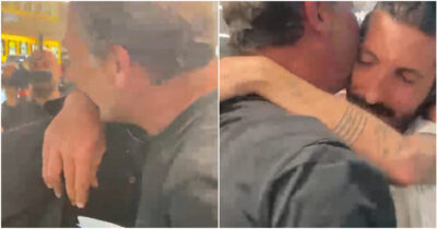 Copertina di Flotilla, l’arrivo a Fiumicino di Mantovani (inviato del Fatto): l’abbraccio coi colleghi, gli amici e i familiari