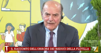 Bersani a La7: "Israele è uno Stato pirata e fuori legge, non è una democrazia. Vanno sospesi gli accordi economici"