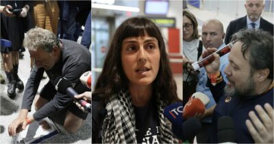 Copertina di Attivisti italiani atterrati a Istanbul: "Tenuti al buio e senza acqua" - Mantovani e Carotenuto con la matricola rossa al polso - L'inviato del Fatto: "Siamo stati picchiati, sentivamo le grida" (video) - English version