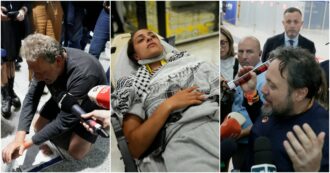 Flotilla, gli attivisti atterrati a Istanbul: “Tenuti al buio e senz’acqua”. La Procura di Roma acquisirà il video di Ben-Gvir